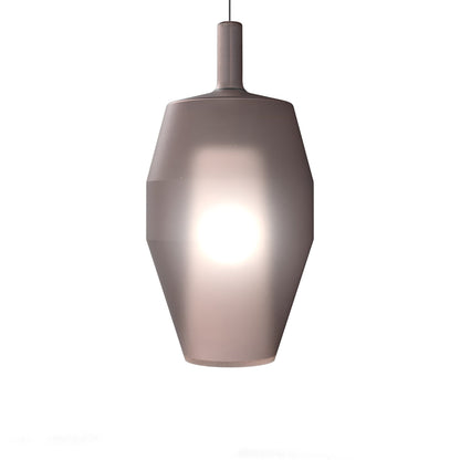 Mom Tall Pendant Light in Matt Powder Pink.