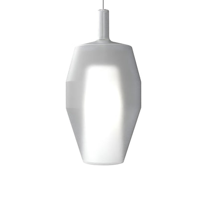 Mom Tall Pendant Light in Matt White.