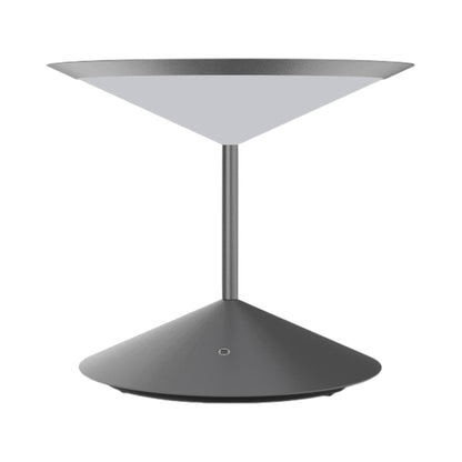 Narciso LED Rechargeable Table Lamp in Grey.