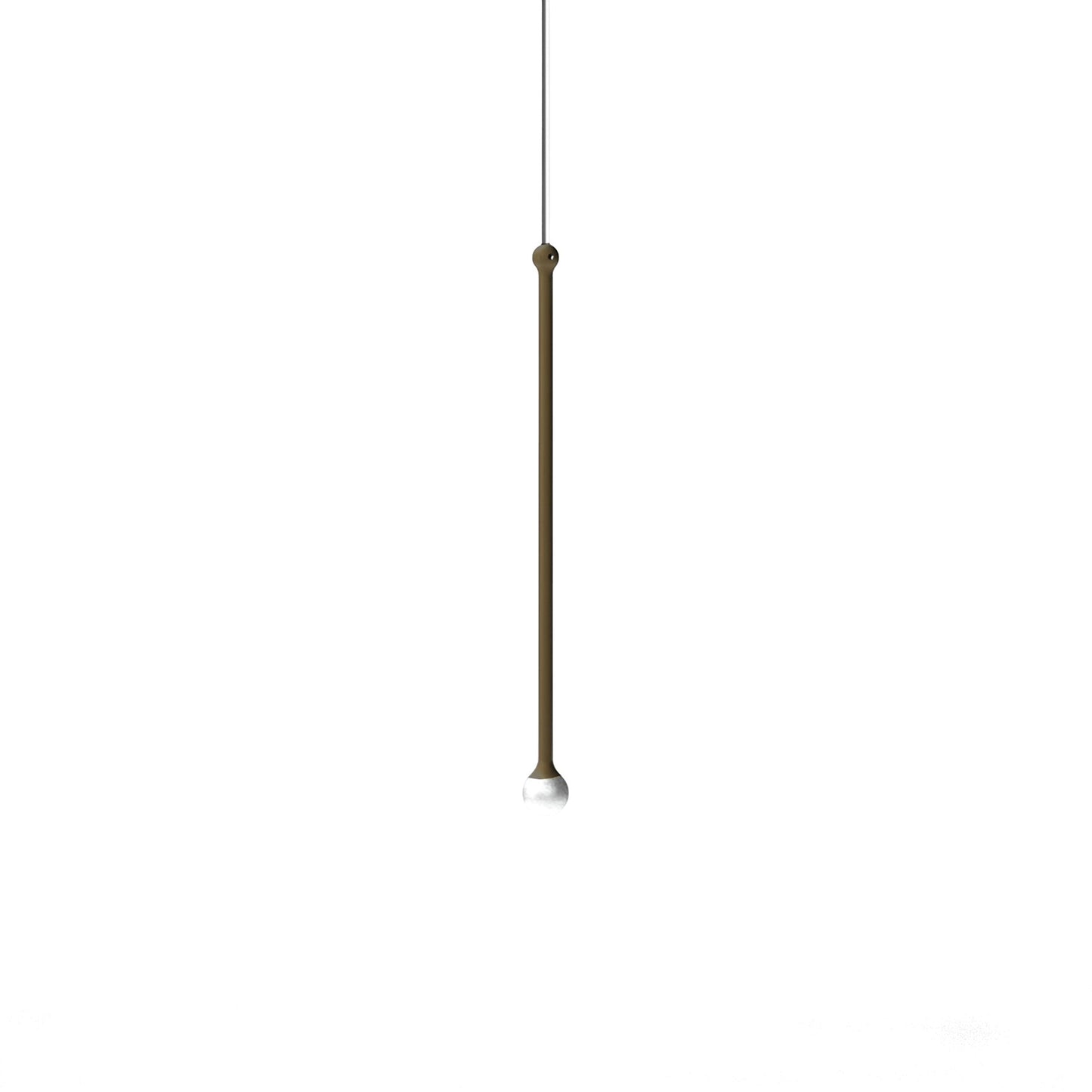 Storm LED Pendant Light in Matt Bronze (Medium).