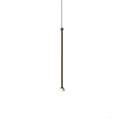 Storm LED Pendant Light in Matt Bronze (Medium).