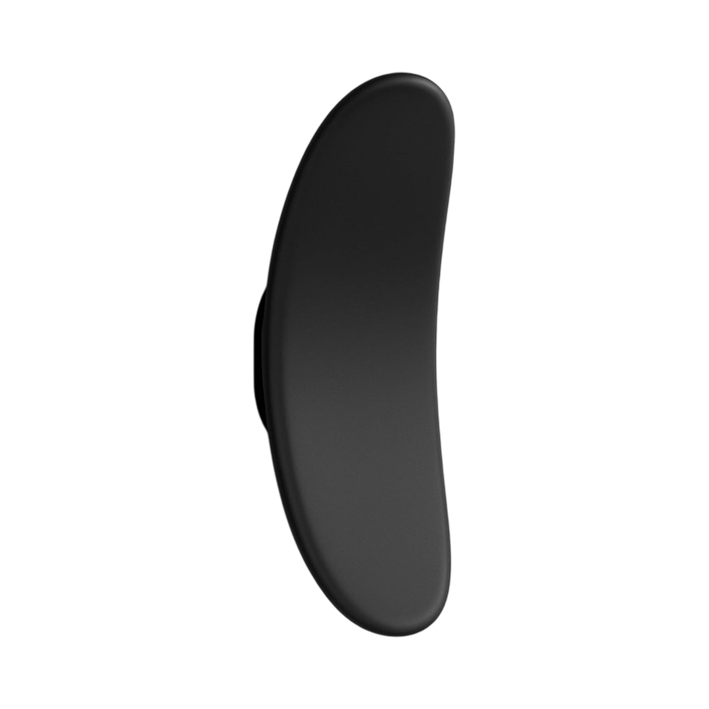 Vela LED Wall Light in Matt Black.