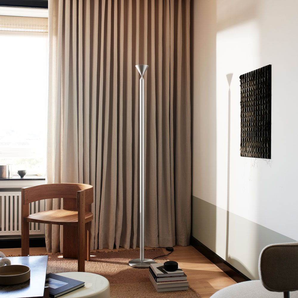 Apollo Floor Lamp in living room.