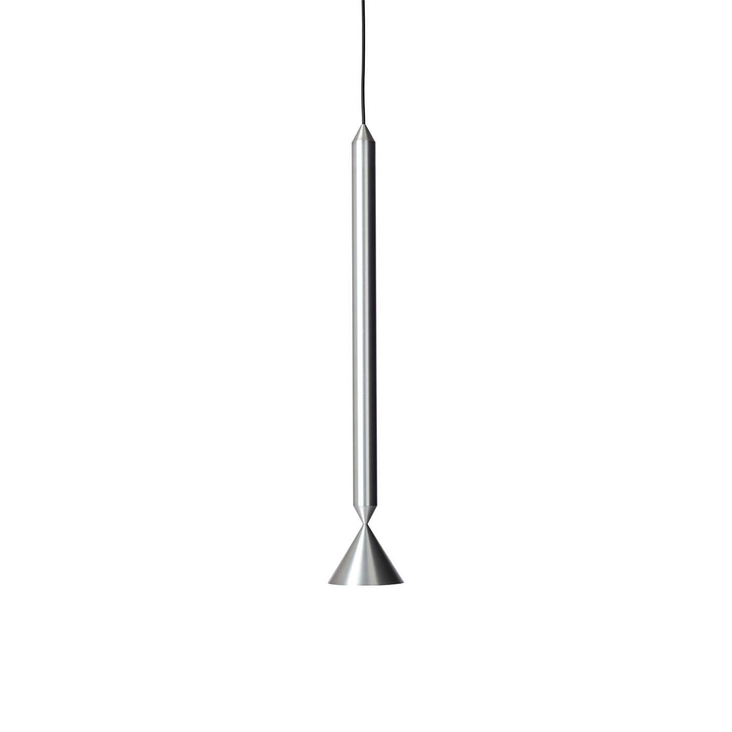 Apollo Pendant Light in Aluminum (Medium/GU10).