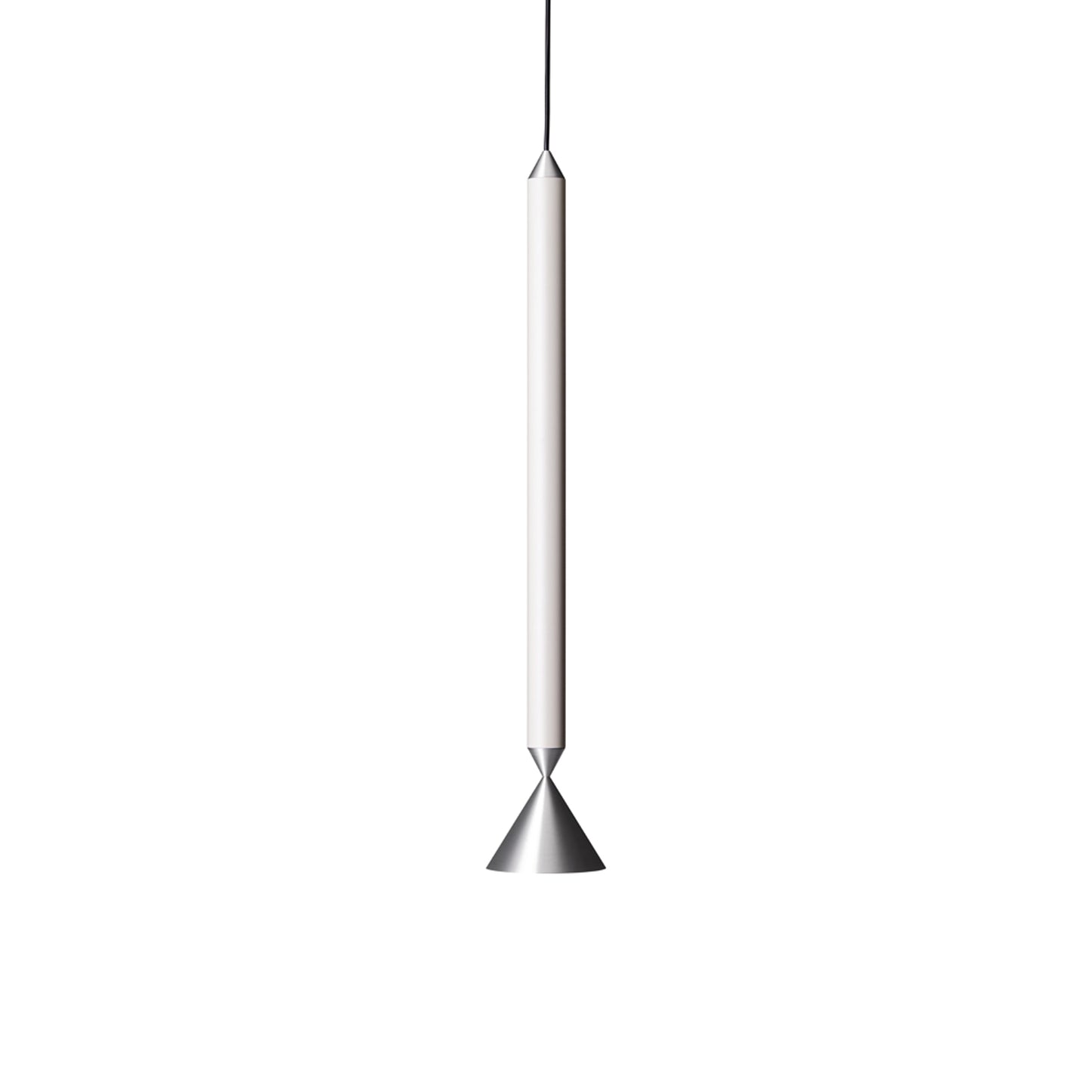 Apollo Pendant Light in Turtledove/Aluminum (Medium/GU10).