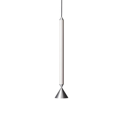 Apollo Pendant Light in Turtledove/Aluminum (Medium/GU10).