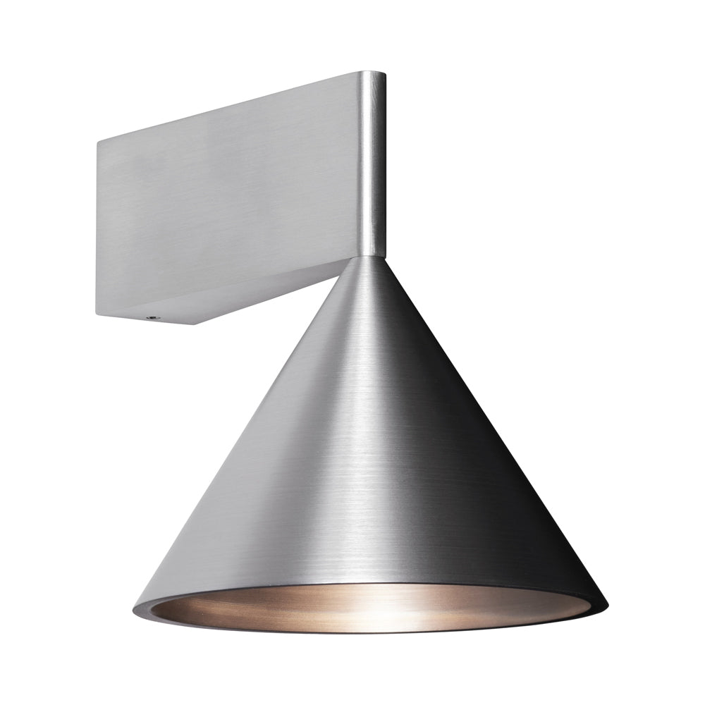 Apollo Wall Light in Aluminum.