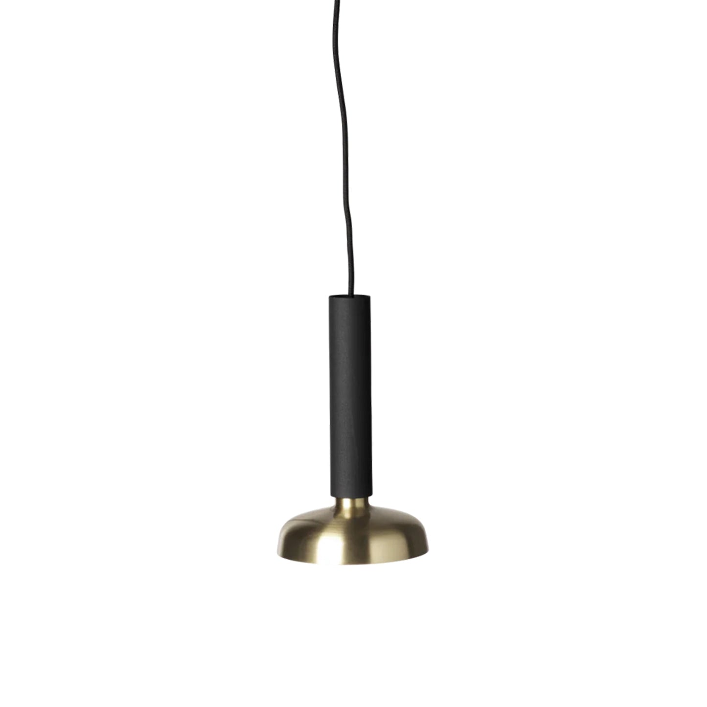 Blend Pendant Light in Jet Black.