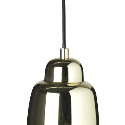 Champagne Pendant Light in Detail.