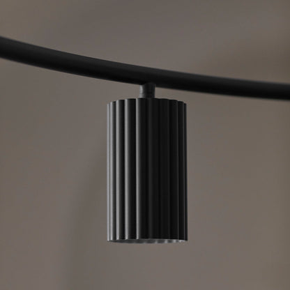 Donna Circle Pendant Light in Detail.