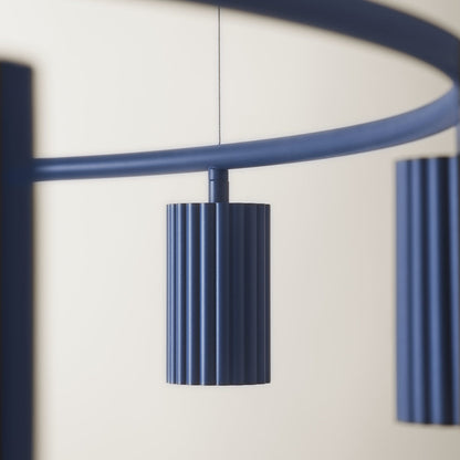 Donna Circle Pendant Light in Detail.