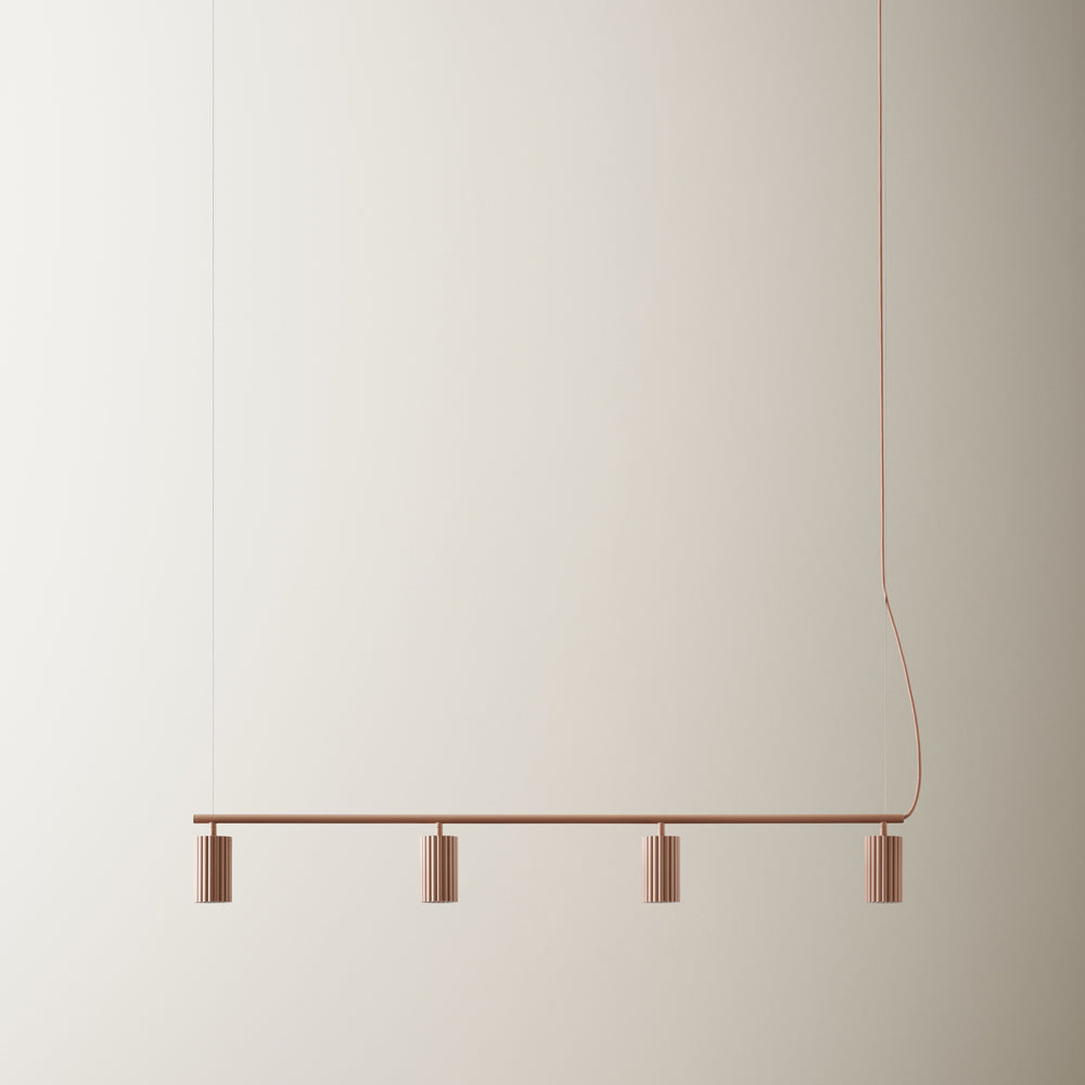 Donna Linear Pendant Light in Detail.