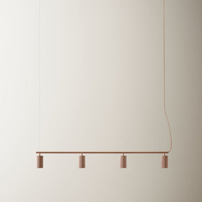 Donna Linear Pendant Light in Detail.