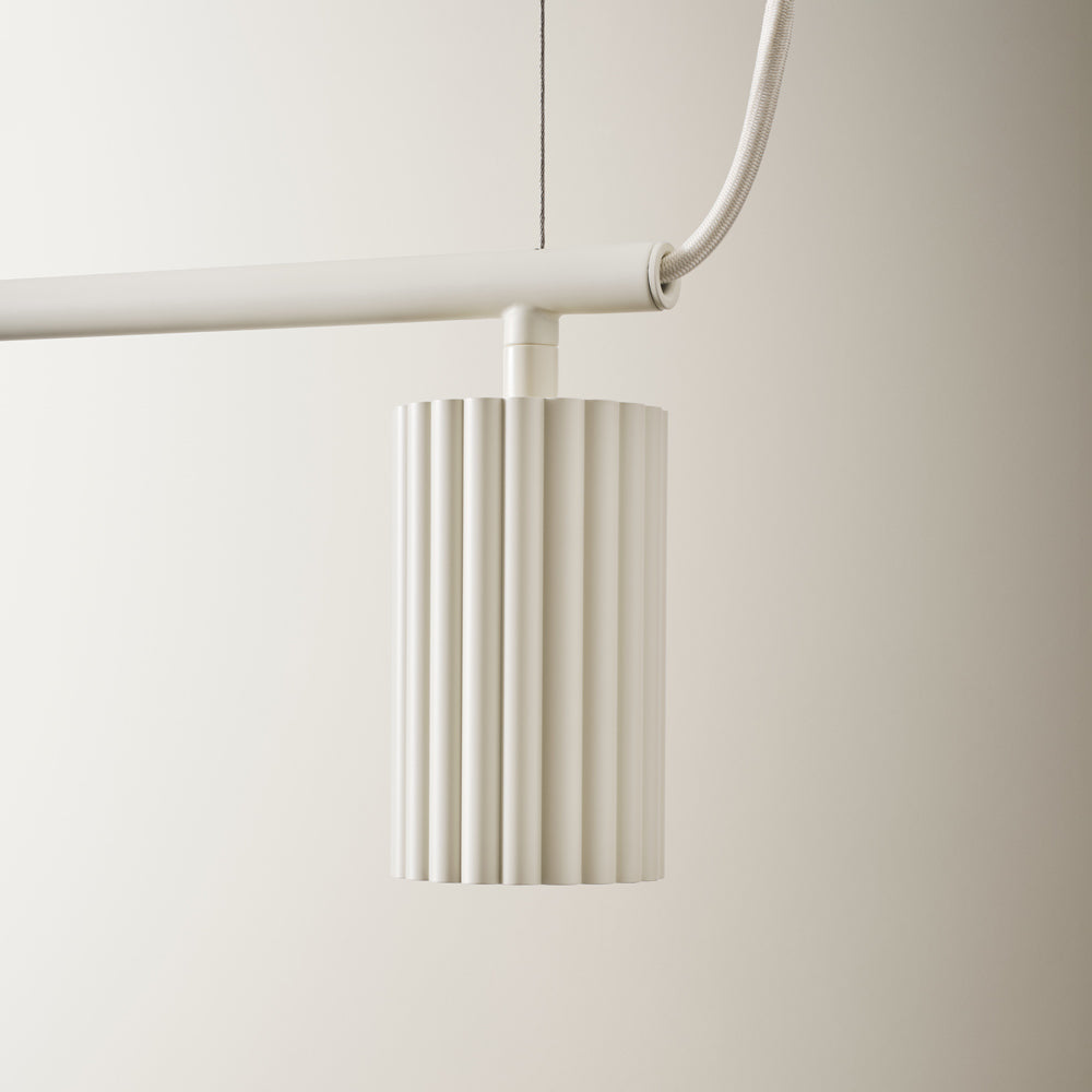 Donna Linear Pendant Light in Detail.