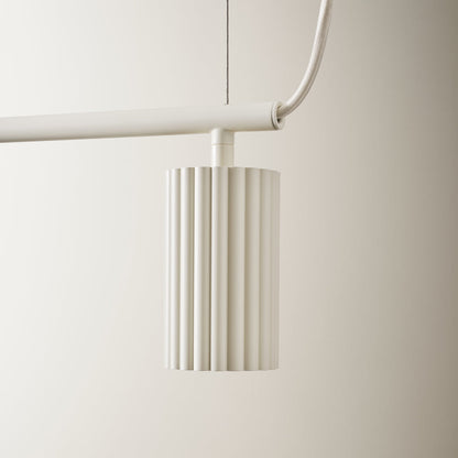 Donna Linear Pendant Light in Detail.