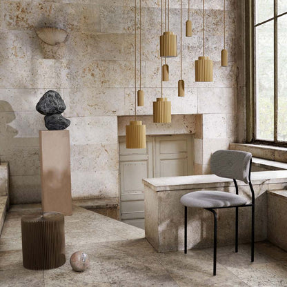 Donna Pendant Light in stairway.