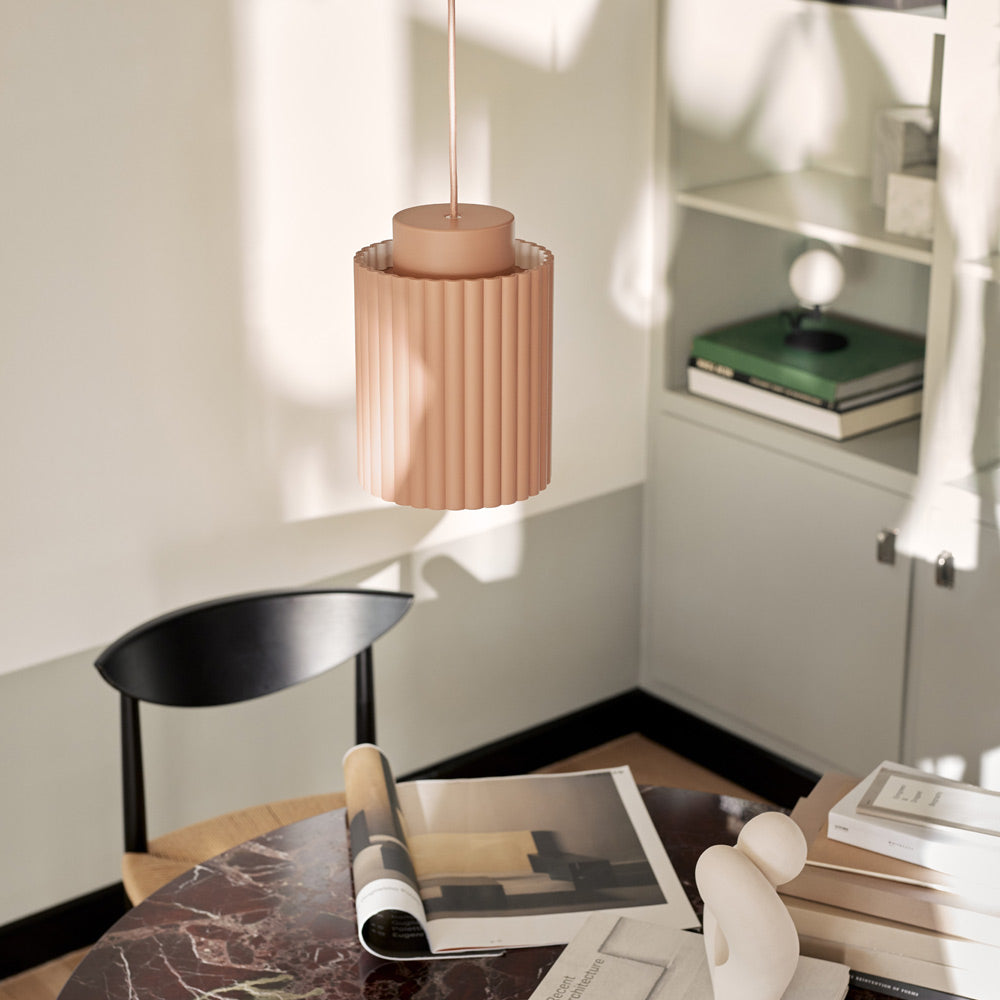 Donna Pendant Light in reading room.