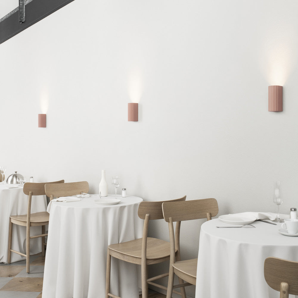 Donna Wall Light in restaurant.