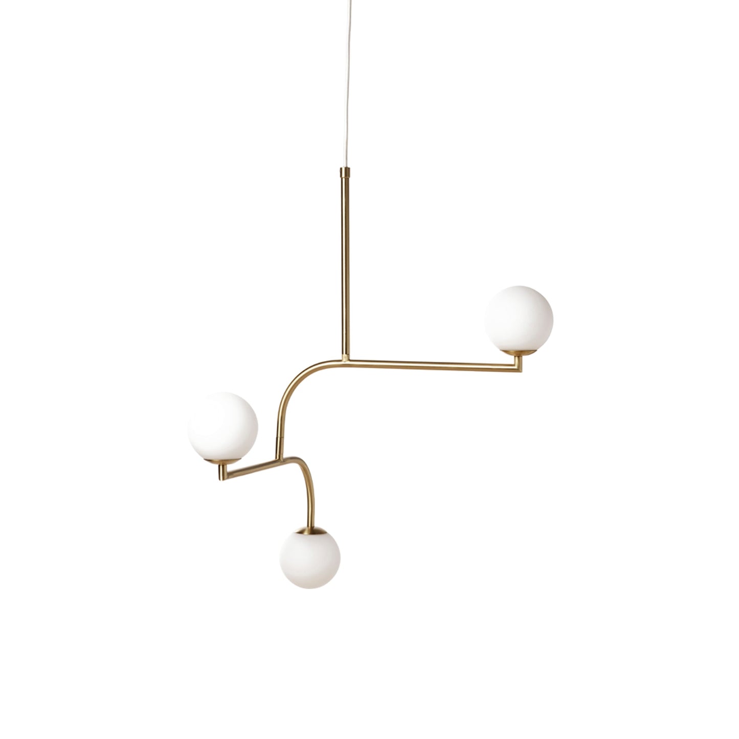 Mobil Pendant Light in Brass (3-Light).