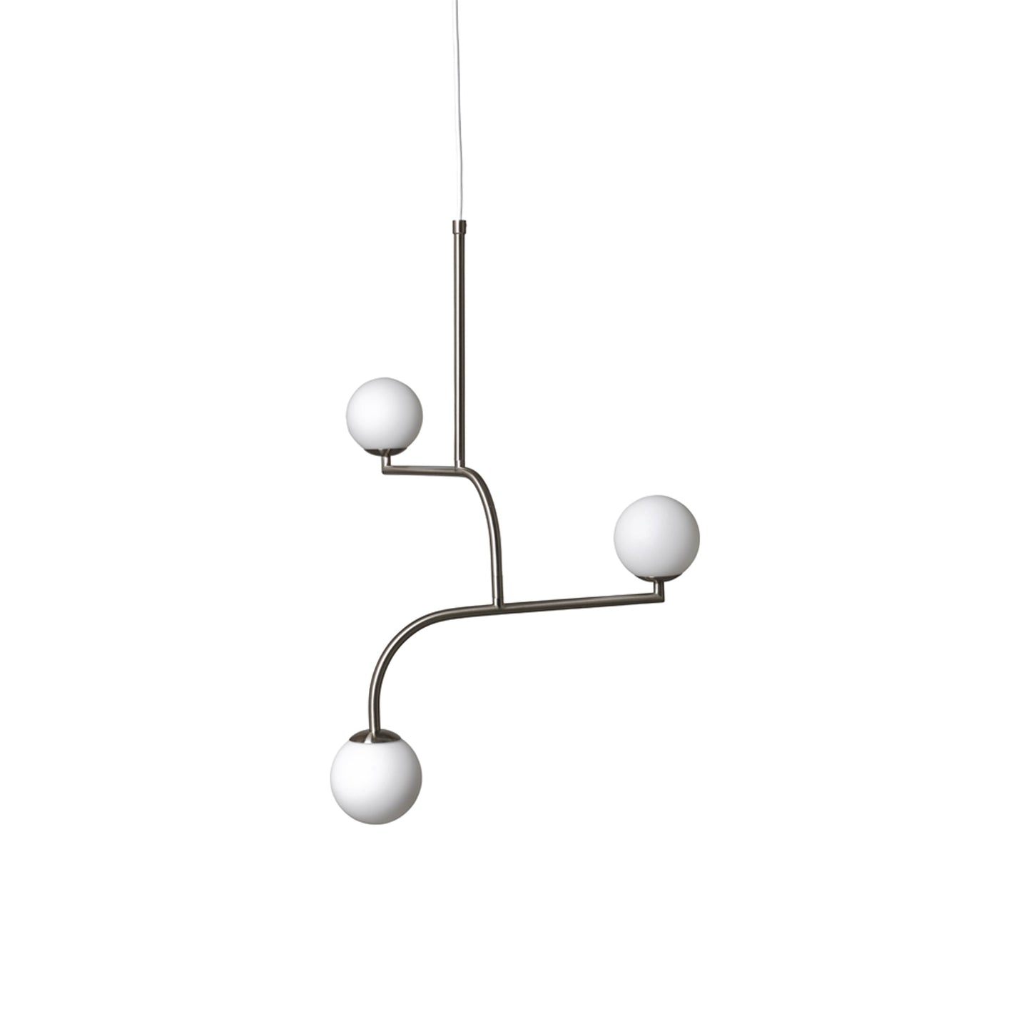 Mobil Pendant Light in Nickel (3-Light).