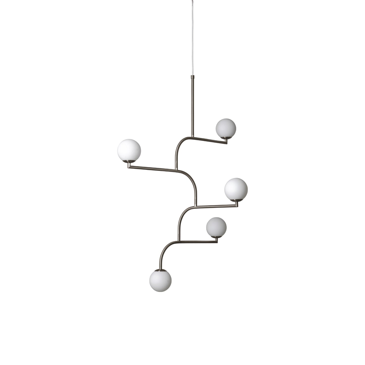 Mobil Pendant Light in Nickel (5-Light).