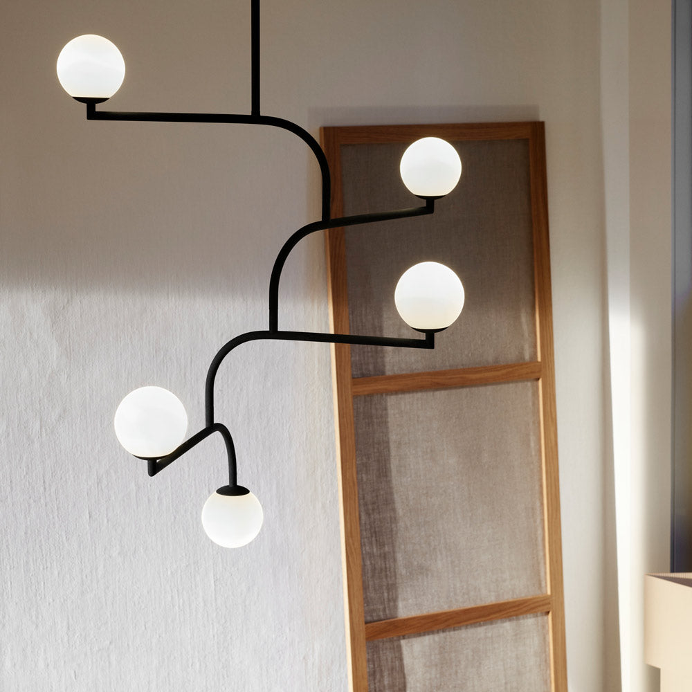 Mobil Pendant Light in Detail.