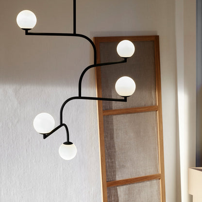 Mobil Pendant Light in Detail.