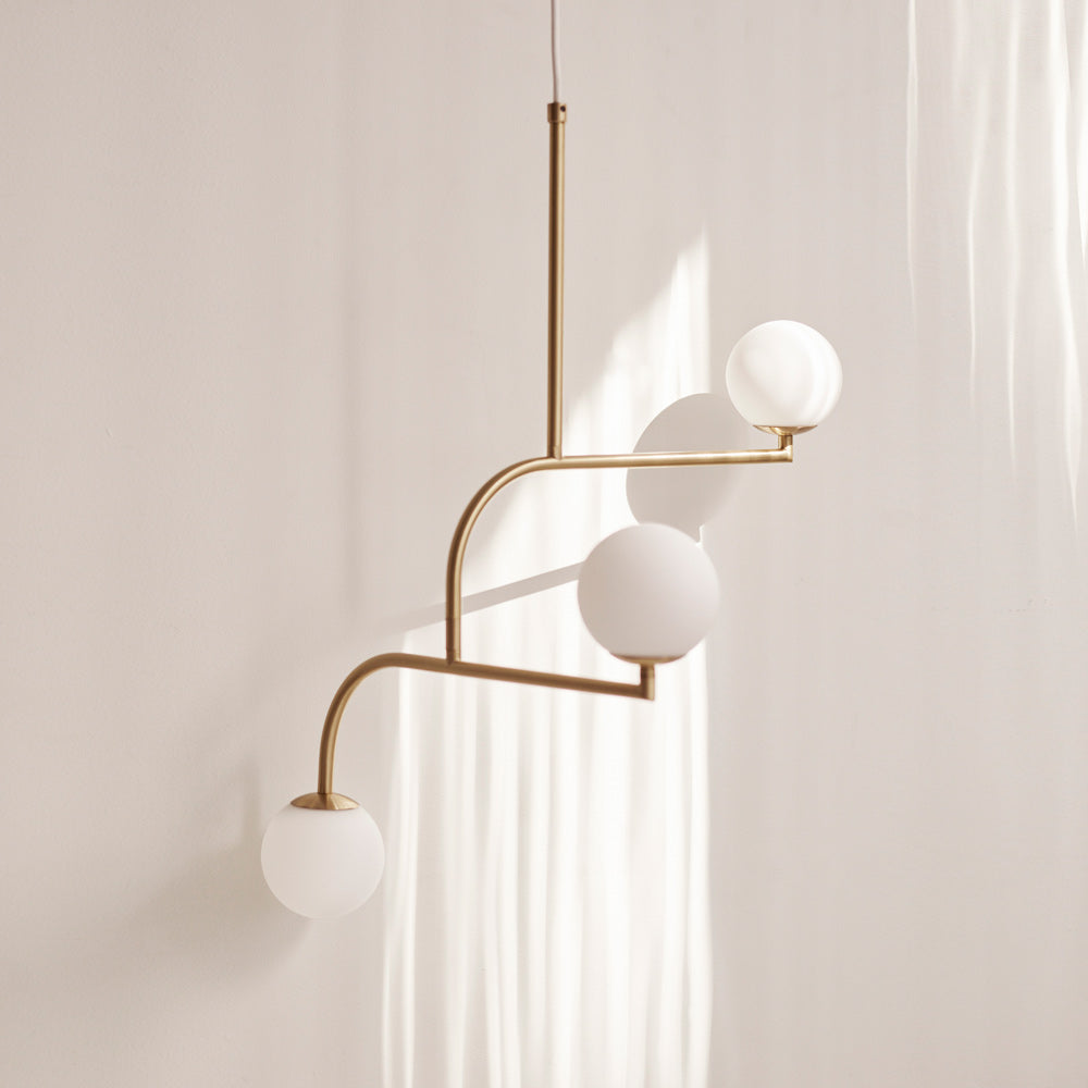 Mobil Pendant Light in Detail.