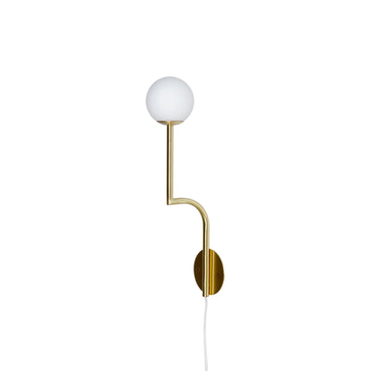 Mobil Wall Light in Brass (Cable/Medium).