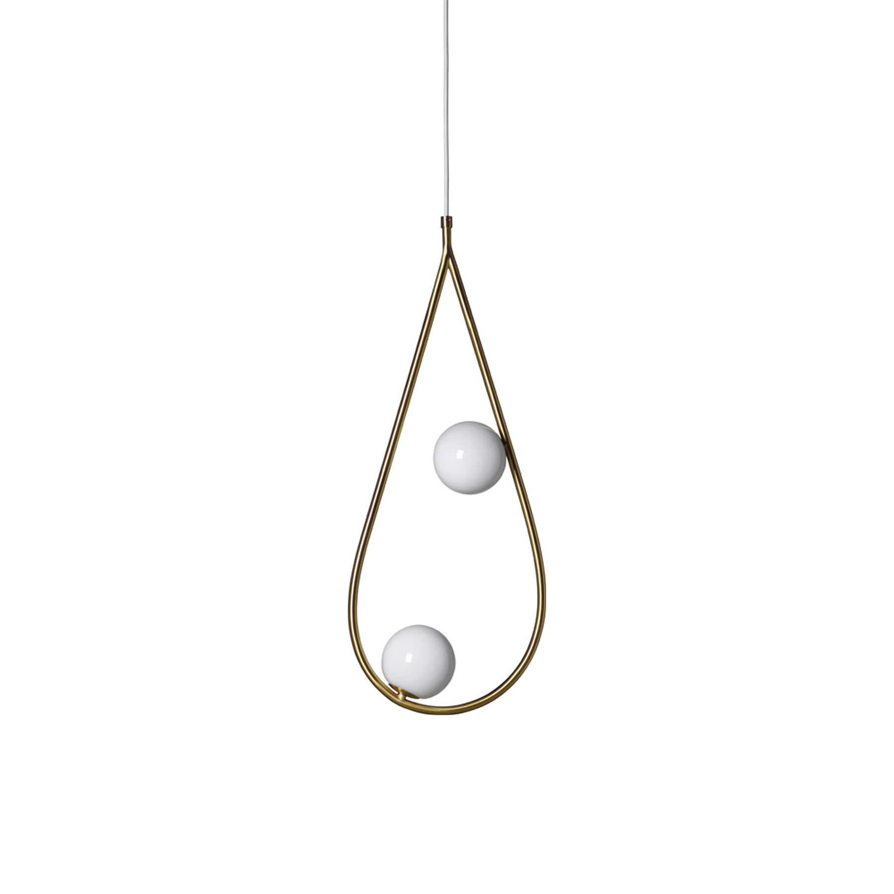 Pearls Pendant Light in Brass (Small).