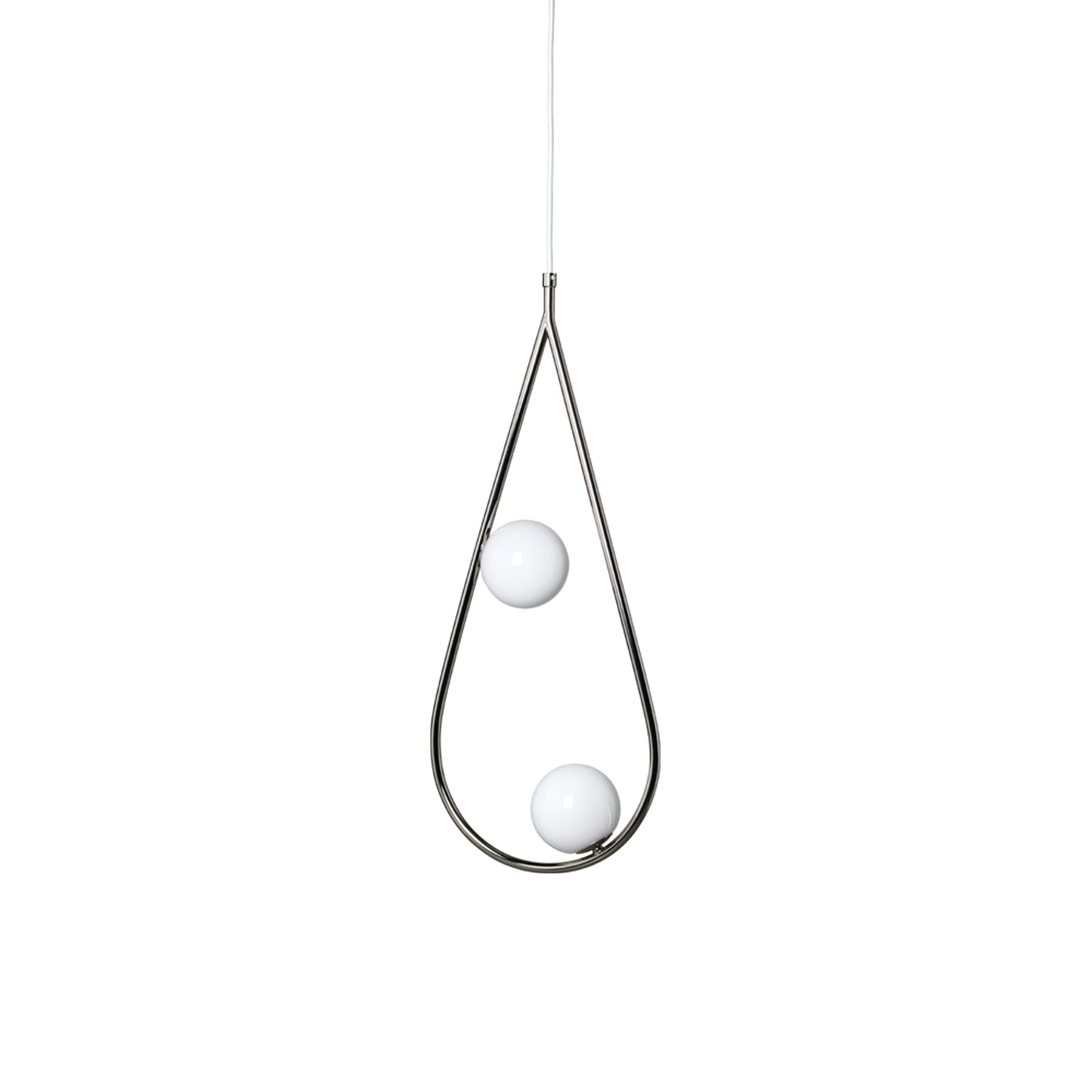 Pearls Pendant Light in Nickel (Small).