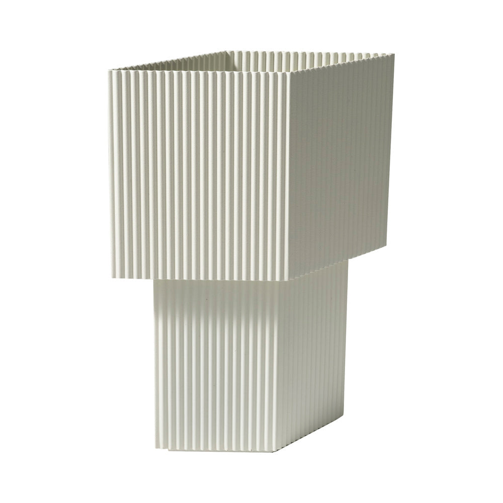 Romb Mini LED Rechargeable Table Lamp in Cotton.