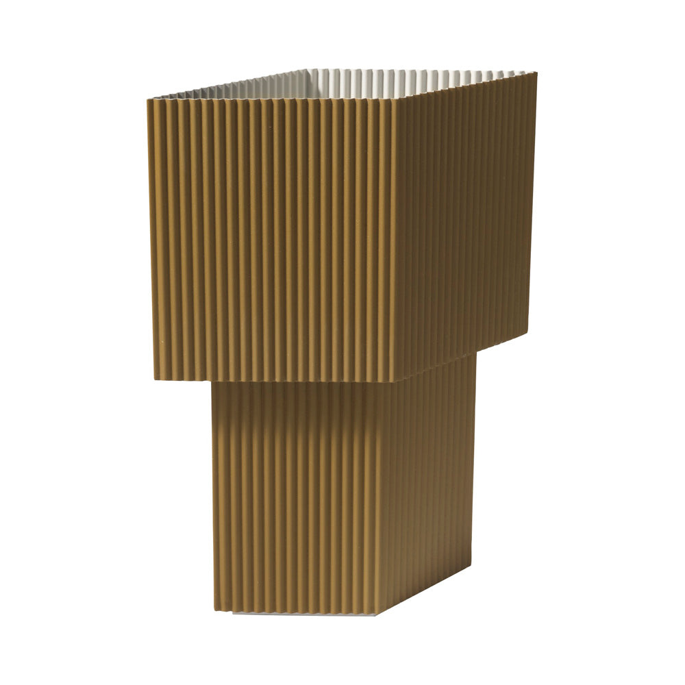 Romb Mini LED Rechargeable Table Lamp in Cumin.