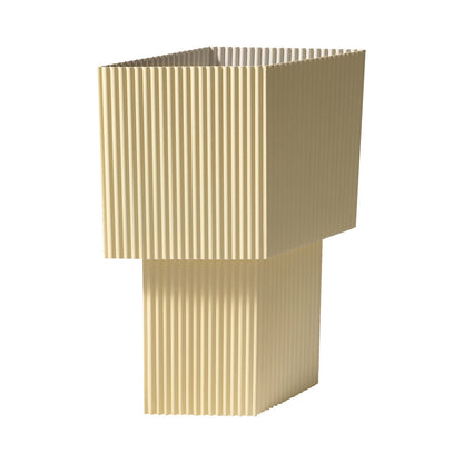 Romb Mini LED Rechargeable Table Lamp in Vanilla​.
