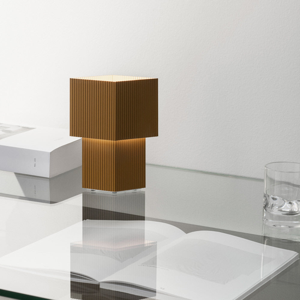 Romb Mini LED Rechargeable Table Lamp in Detail.