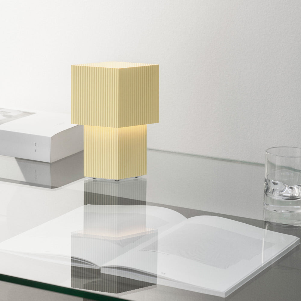 Romb Mini LED Rechargeable Table Lamp in Detail.