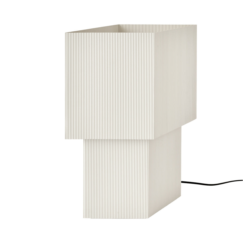 Romb Table Lamp in Cotton (Large).