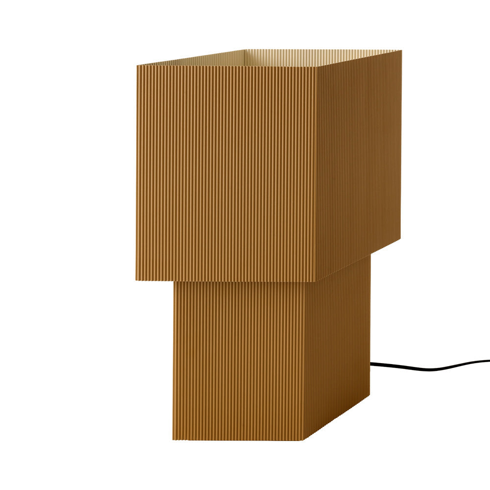 Romb Table Lamp in Cumin (Large).