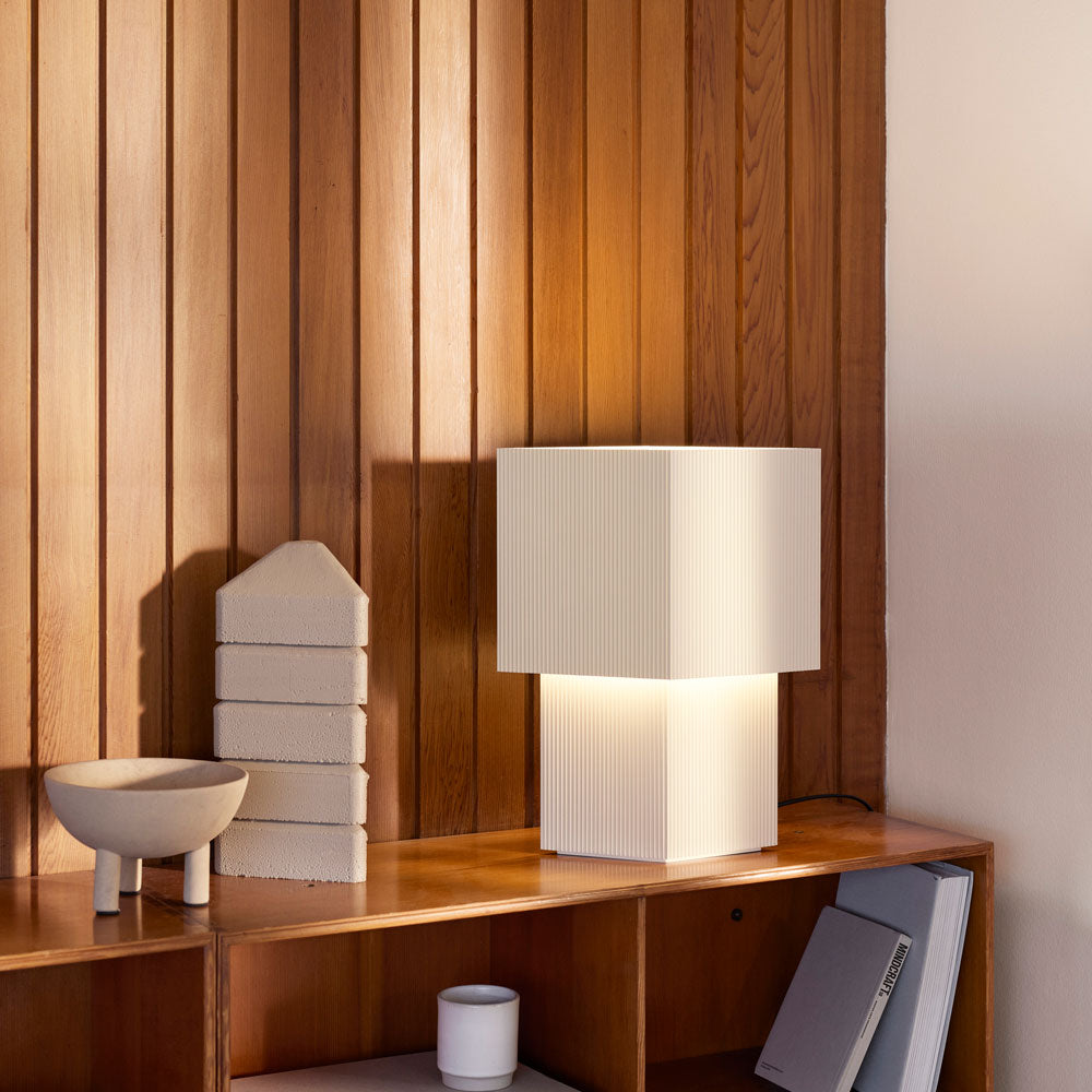 Romb Table Lamp in Detail.