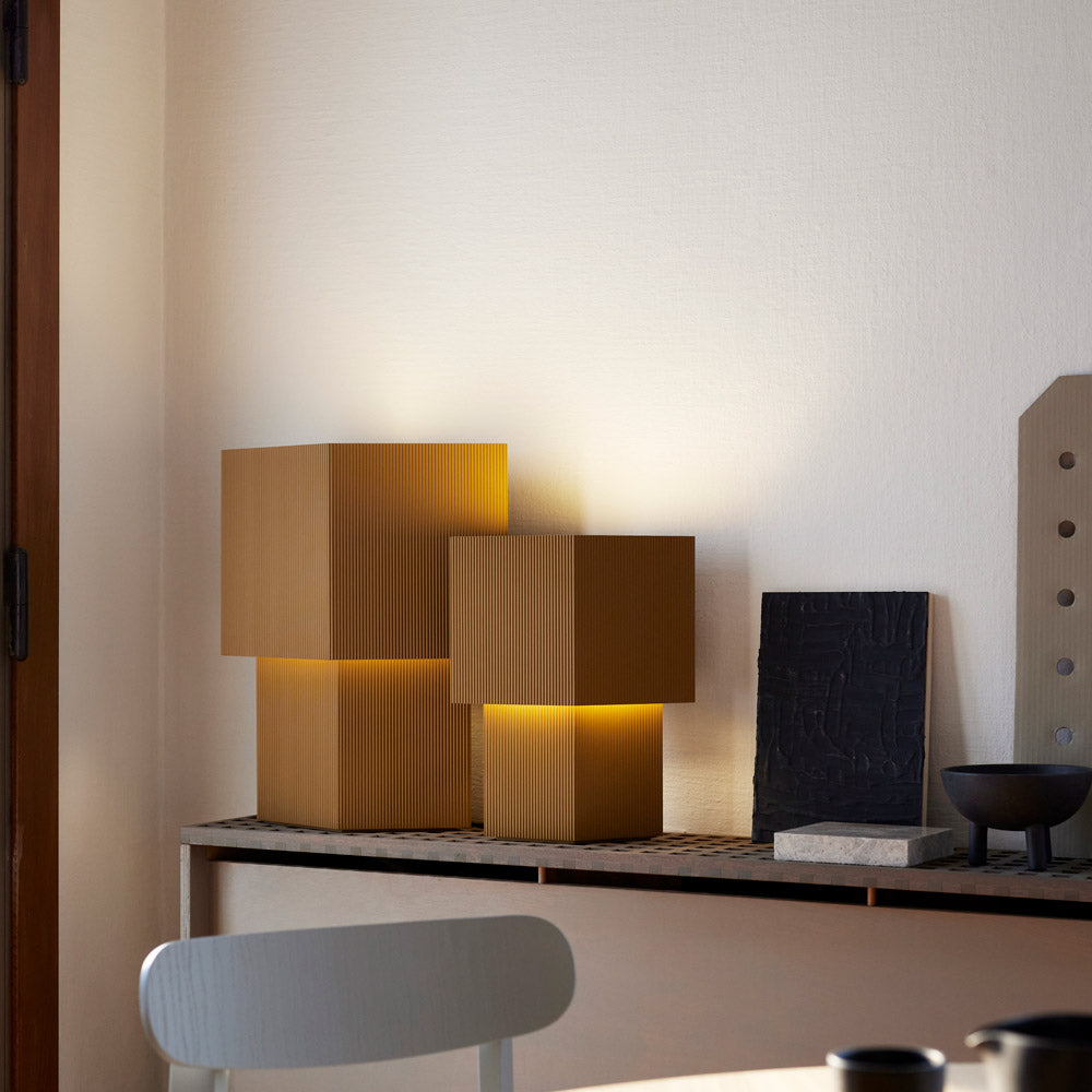 Romb Table Lamp in Detail.