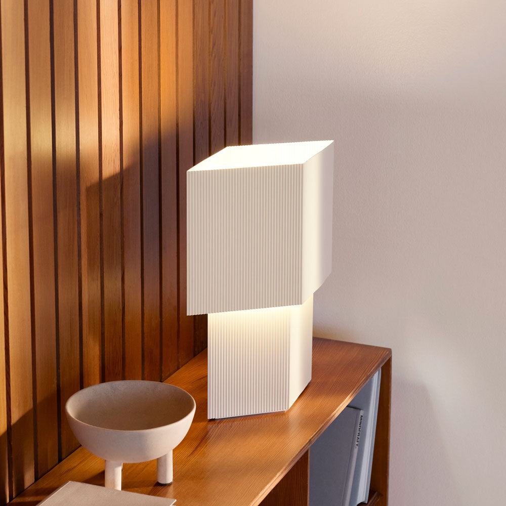 Romb Table Lamp in Detail.