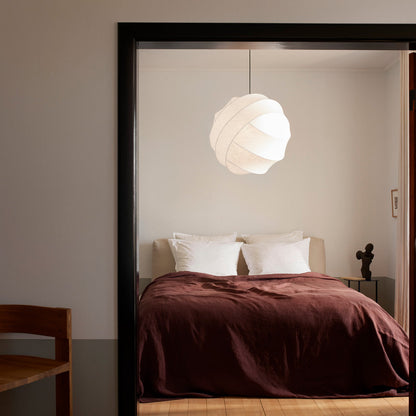 Turner Pendant Light in bedroom.
