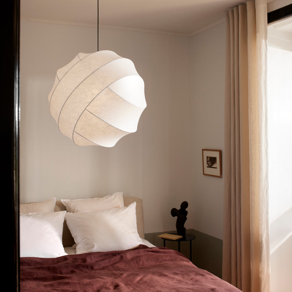 Turner Pendant Light in bedroom.