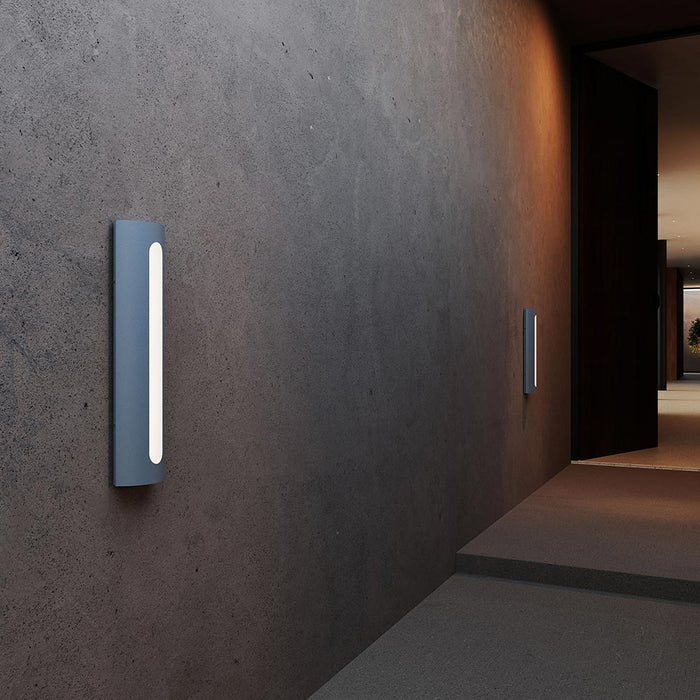 Porta™ Outdoor LED Wall Light in hallway.
