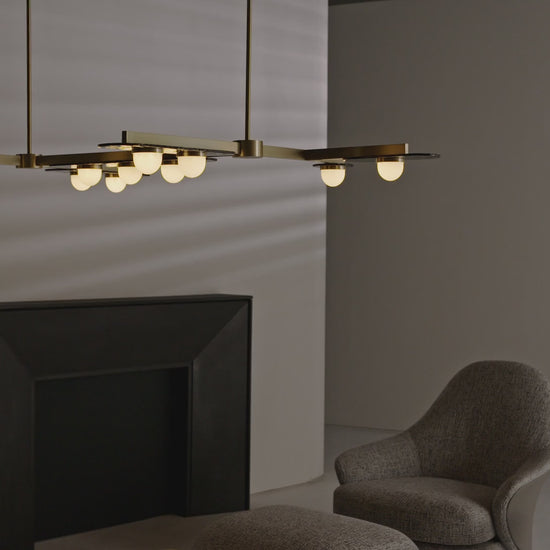 Modulo Grid Linear LED Pendant Light - Video.