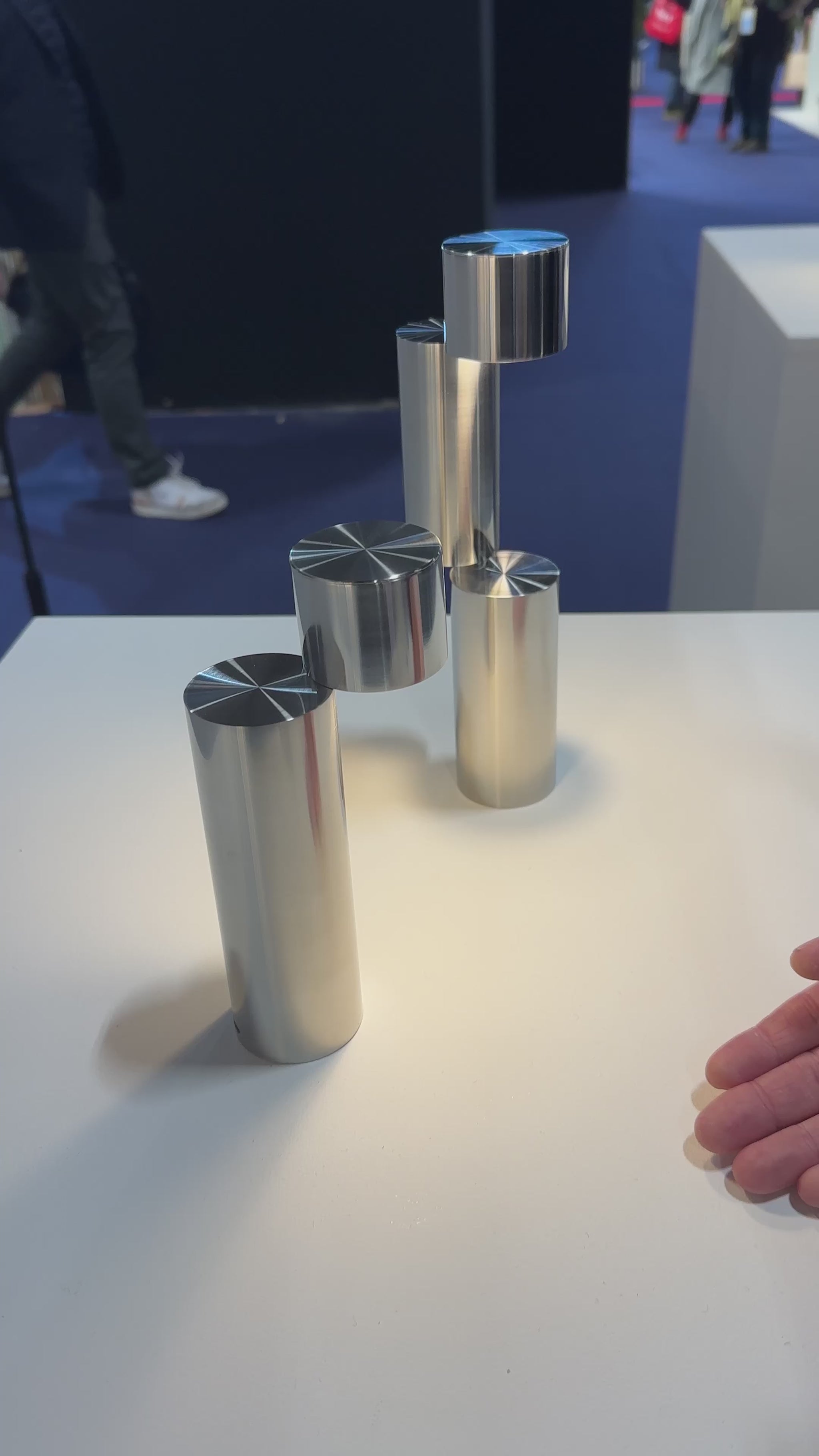 Moment Rechargeable LED Table Lamp (Video).