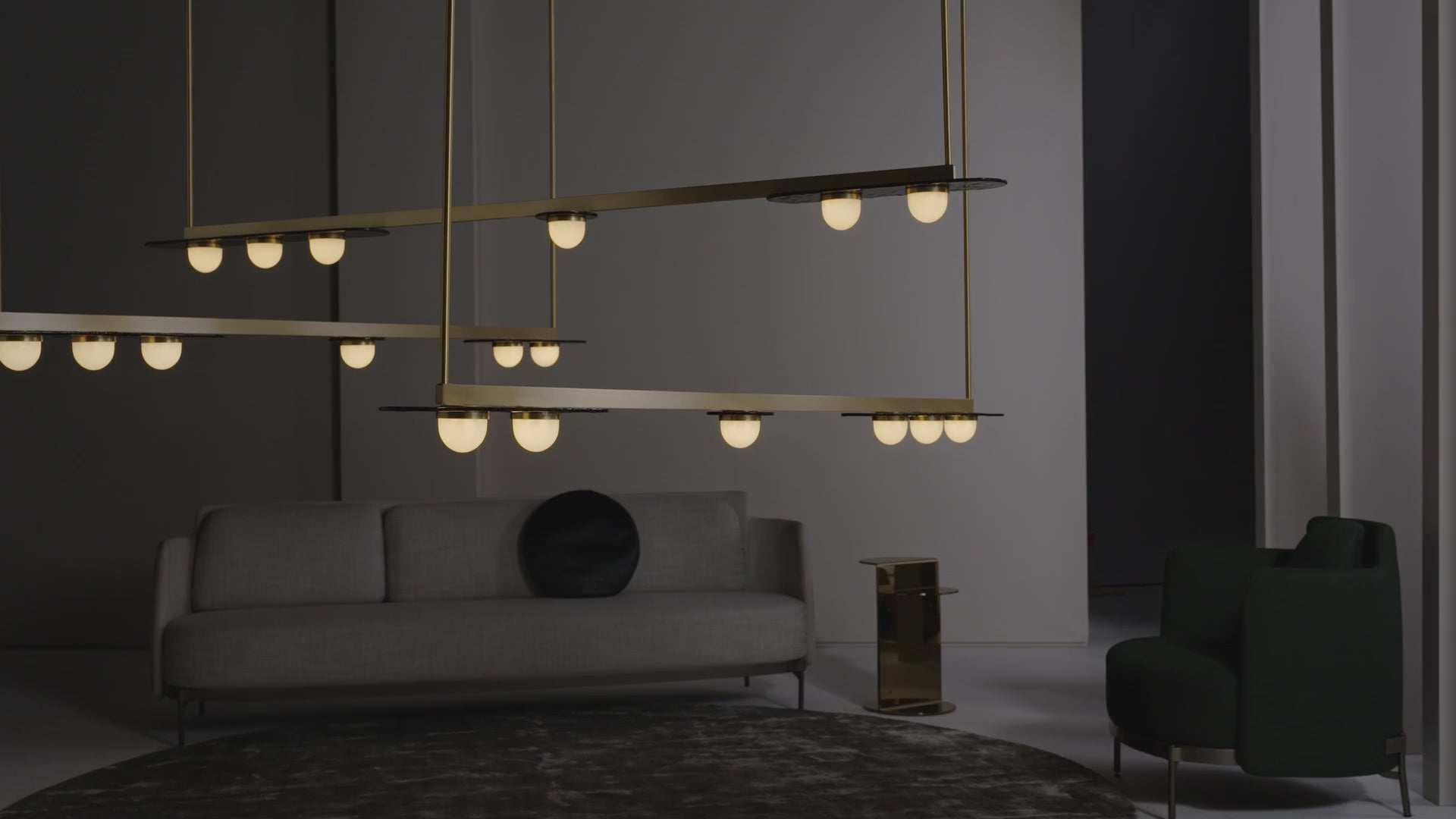 Modulo Linear LED Pendant Light - Video.