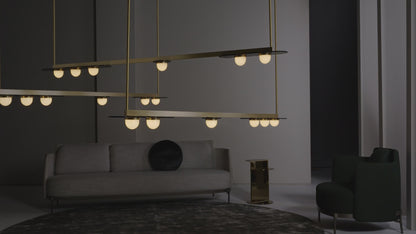 Modulo Linear LED Pendant Light - Video.