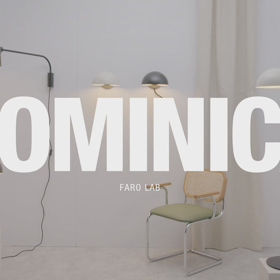 Dominica Arm Wall Light - video.