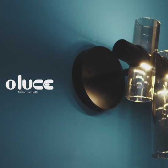 Dancing Glass LED Wall Light (video).